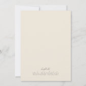 Baby Clothesline Boy Baby shower Uitnodiging (Achterkant)