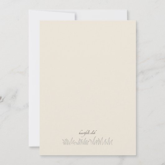 Baby Clothesline Boy Baby shower Uitnodiging (Achterkant)