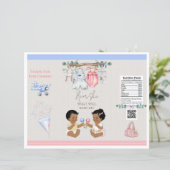 Baby Clothesline Geslacht onthullen Chip Bag (Staand voorkant)