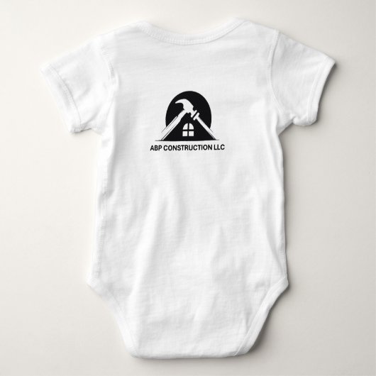 Baby Clothing Business Support Romper (Achterkant)