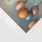 Baby Clown met ballonnen - Decoupage - Tissuepapier (Detail)