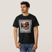 Baby-clown tekent uitvoeringsbevelen t-shirt (Voorkant volledig)