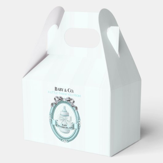 Baby & Co. Bedankdoosjes (Voorkant)