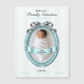 Baby & Co Birth Announcement Magnet (Voorkant)