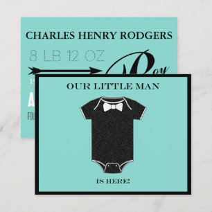 BABY & CO Boy Geboorteaankondiging Kaart