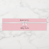 Baby & Co. Bruiloft Waterfles Labels Etiket (Enkel label)