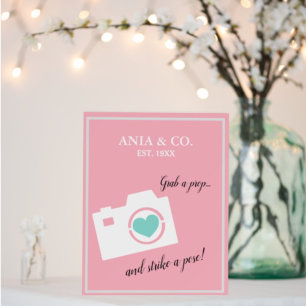 BABY- & CO-sproei-schoeisel Fotocabine Easel Poster