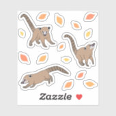 Baby Coatis Sticker (Vel)