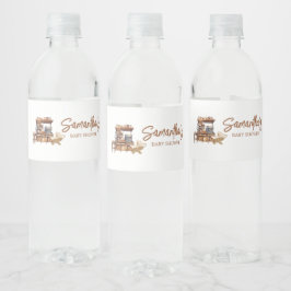 Baby Coffee Baby shower Waterfles Etiket