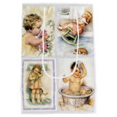  Baby Collage Medium Cadeauzakje (Achterkant)