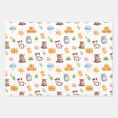 Baby Collectie van kweekdieren Inpakpapier Vel (Voorkant 2)