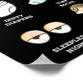 Baby Coming Soon 2026 Forecast Baby Shower Funny N Poster (Hoek)