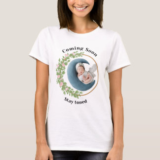 Baby Coming Soon - Vier de vreugdevolle reis T-shirt