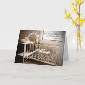 Baby complimenten voor de heer Bless You en besche Kaart (Gele Bloem)