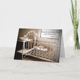 Baby complimenten voor de heer Bless You en besche Kaart