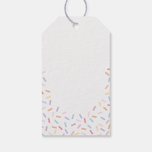 Baby Confetti Gift Labels Cadeaulabel (Achterkant)