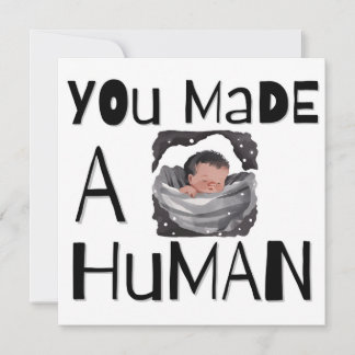 Baby Congratulatiekaart Feestdagenkaart