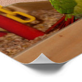 Baby Conure Parrots Bird Poster (Hoek)