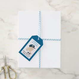Baby Cop Policeman Custom Cft Label Cadeaulabel