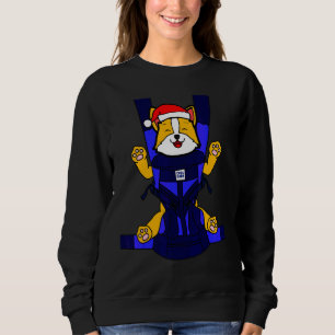 Baby Corgi Santa Funny Cute Dog mama Kerstmis Trui