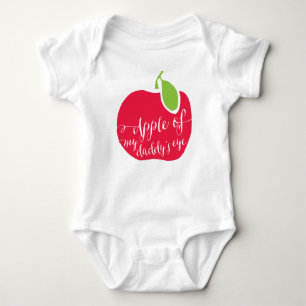 Baby Cotton "Appel van het oog van mijn vader Romper