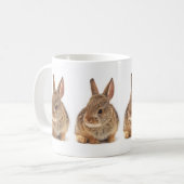 Baby Cottontail Rabbit Koffiemok (Voorkant links)
