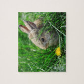 Baby Cottontail Rabbit Legpuzzel (Verticaal)