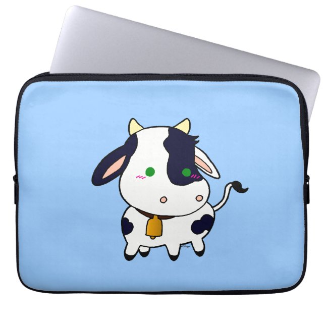 Baby Cow Laptop Sleeve (Voorkant)