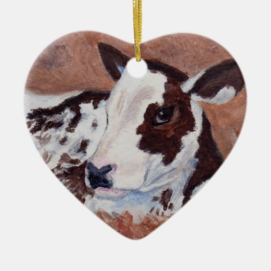 Baby Cow Ornament (Voorkant)
