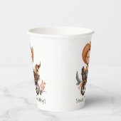 Baby Cowboy Baby shower Papieren Bekers (Rechts)