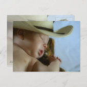 Baby Cowboy Briefkaart (Voorkant / Achterkant)