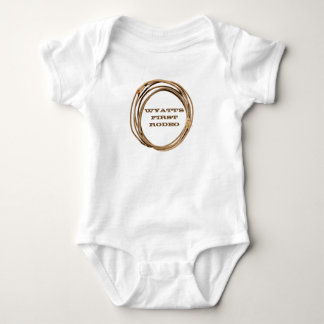 Baby Cowboy/Cowgirl Lariat Eerste Rodeo Romper