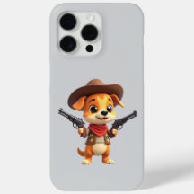 Baby Cowboy Hond iPhone/iPad Hoesje