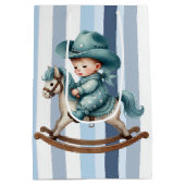 Baby Cowboy Medium Cadeauzakje (Achterkant)