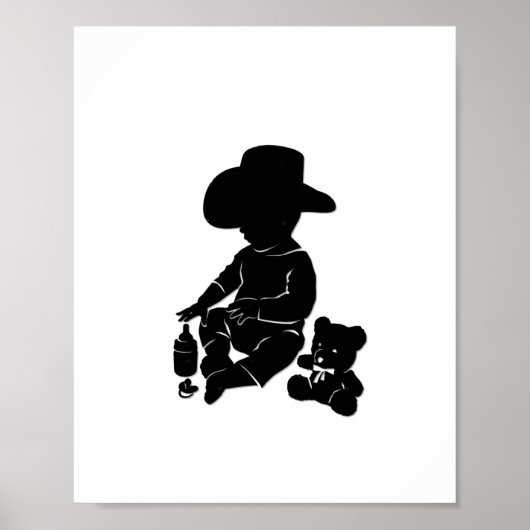 Baby Cowboy Poster (Voorkant)