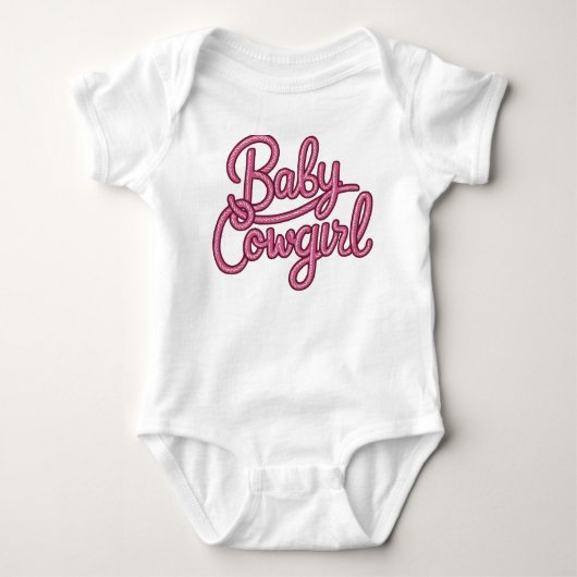 Baby Cowgirl Romper (Voorkant)