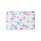 Baby Cowgirl roze Pet en Speelgoed paardenrodeo ba Badmat (Voorkant)