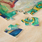 Baby Cradle by Gustav Klimt Legpuzzel (Zijkant)