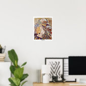 Baby Cradle by Klimt Gustav Poster (Thuiskantoor)