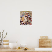 Baby Cradle by Klimt Gustav Poster (Keuken)