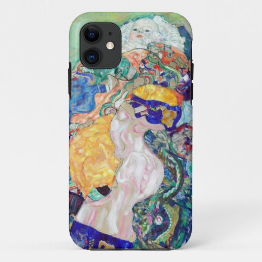 Baby Cradle schilderij van Gustav Klimt Case-Mate iPhone Case (Achterkant)