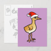 Baby Crane Santa Feestdagenkaart (Voorkant / Achterkant)