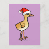 Baby Crane Santa Feestdagenkaart (Voorkant)