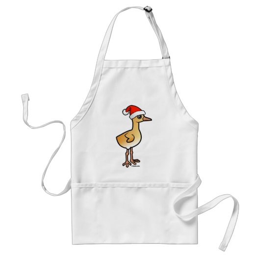 Baby Crane Santa Standaard Schort (Voorkant)