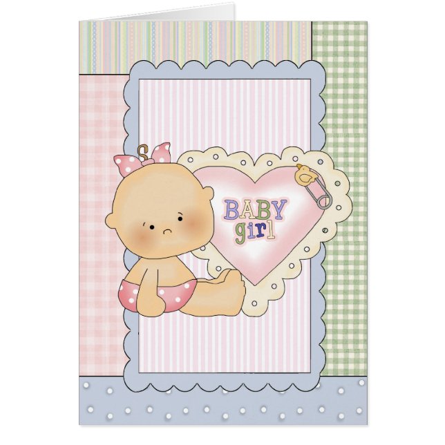 Baby-creditcard/Shower-uitnodiging/Dank (Voorkant)