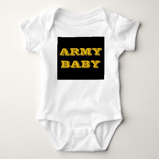 Baby Creeper Army Baby Romper (Voorkant)