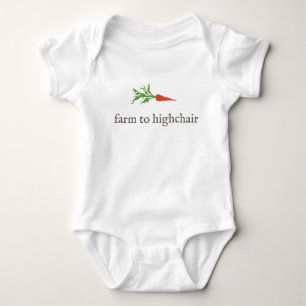 Baby Creeper (bruine tekst) Romper