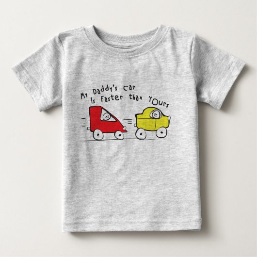 Baby Creeper De auto van mijn vader is sneller dan (Voorkant)