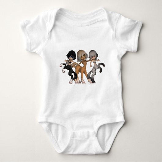 Baby Creeper-Sjabloon - Gepersonaliseerd Romper (Voorkant)