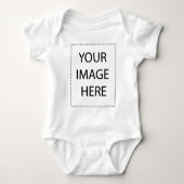 Baby Creeper-Sjabloon Romper (Voorkant)